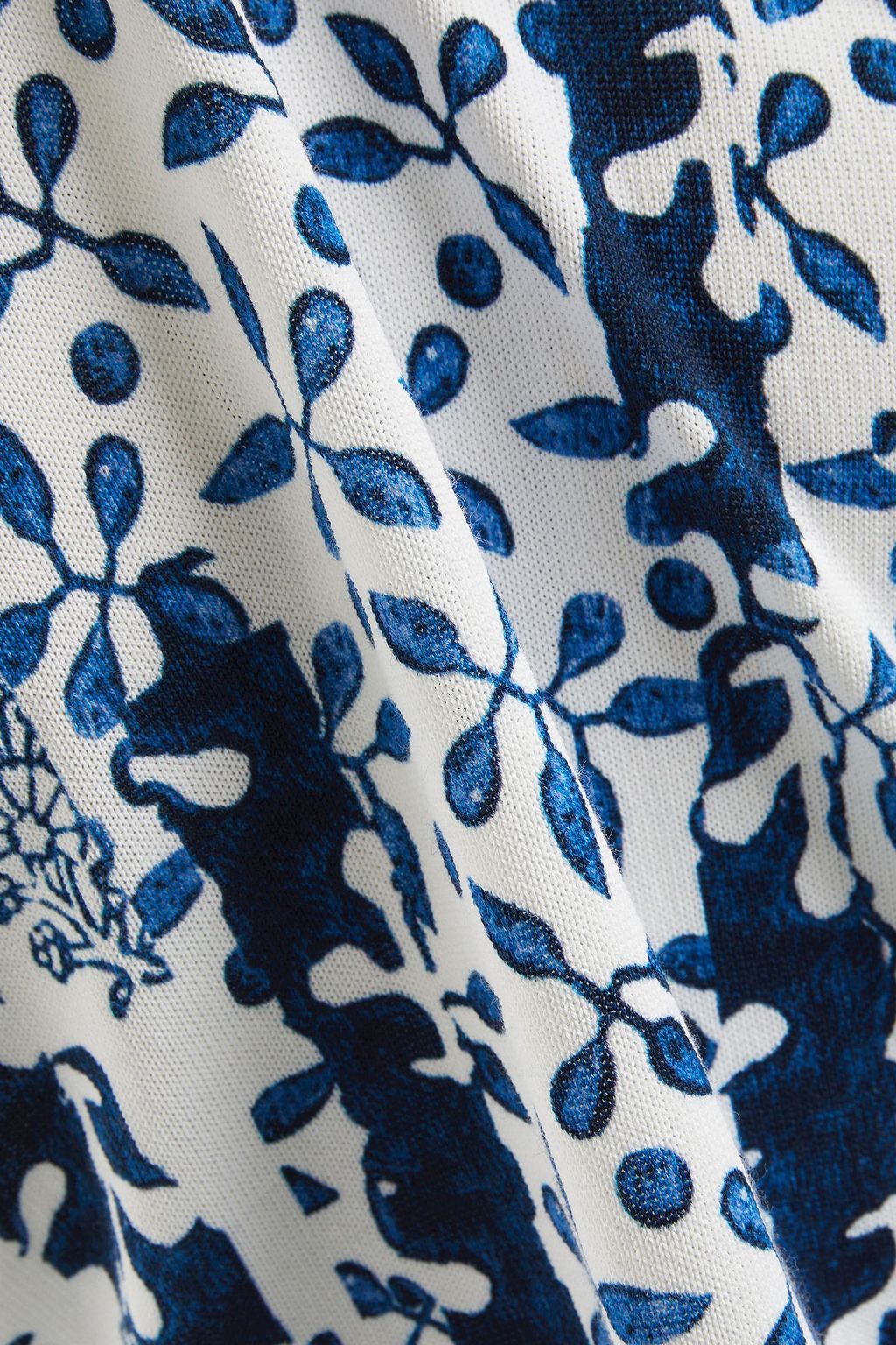 OSCAR DE LA RENTA Printed knitted top