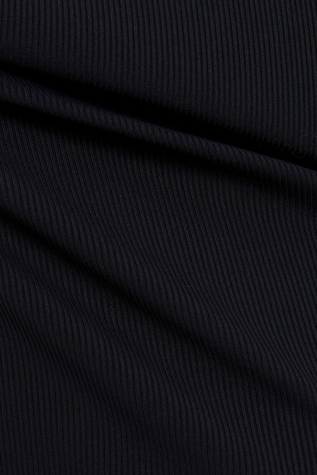 LANSTON SPORT Colt cropped ribbed jersey T-shirt