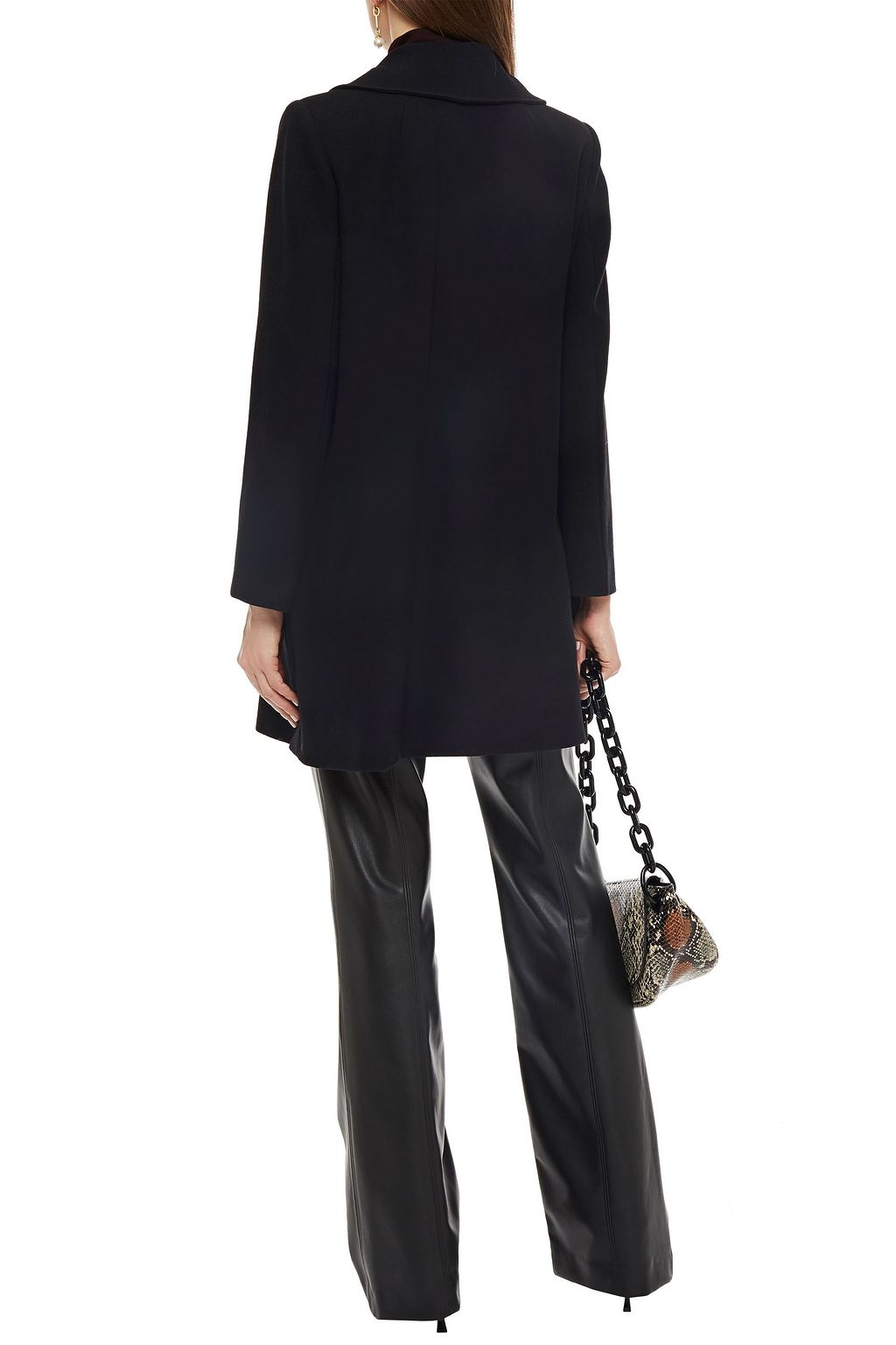 DOLCE&GABBANA Double-breasted felt coat