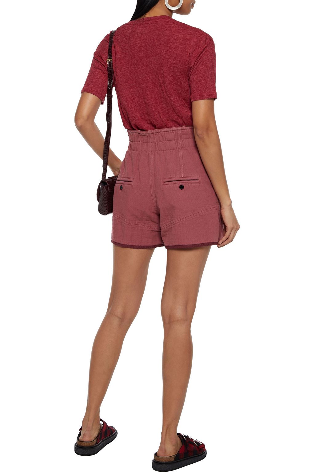 cotton canvas shorts