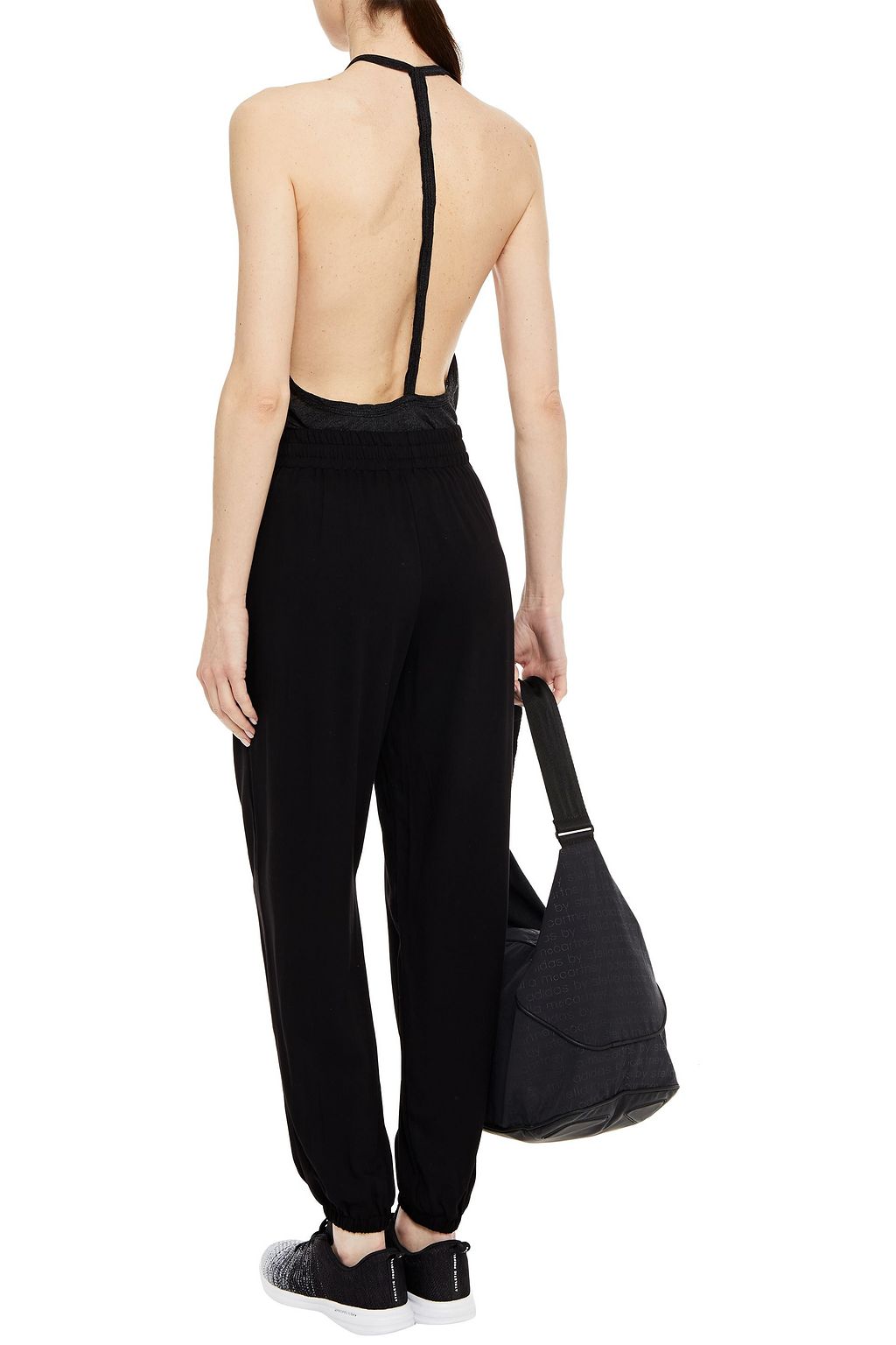 LANSTON Mélange slub jersey camisole