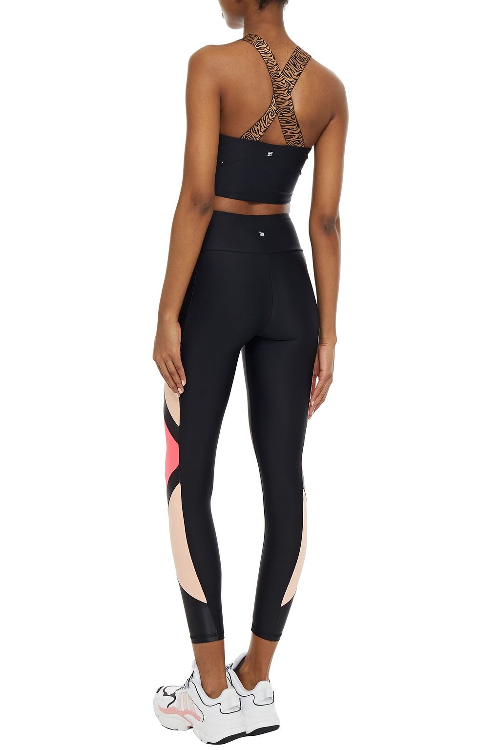 LANSTON SPORT Carver color-block stretch leggings