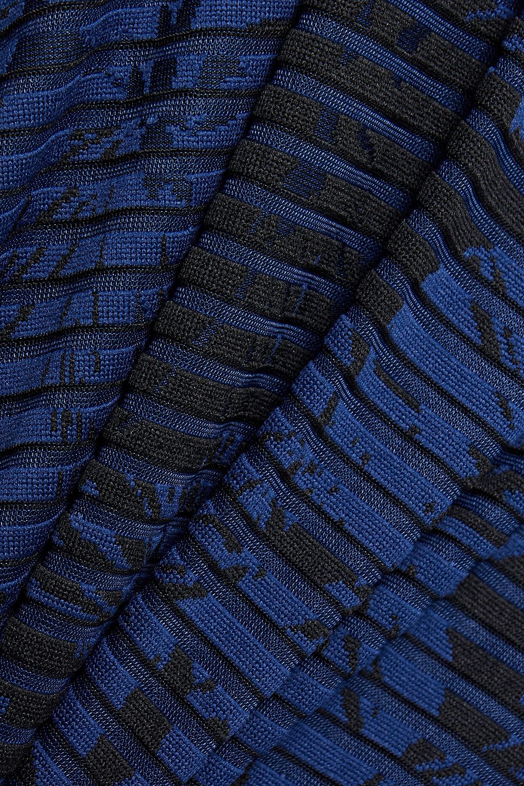 LANSTON SPORT Printed stretch-jacquard hoodie