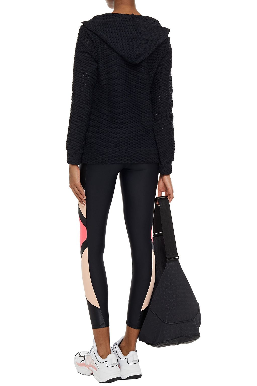 LANSTON SPORT Dane stretch-mesh hoodie