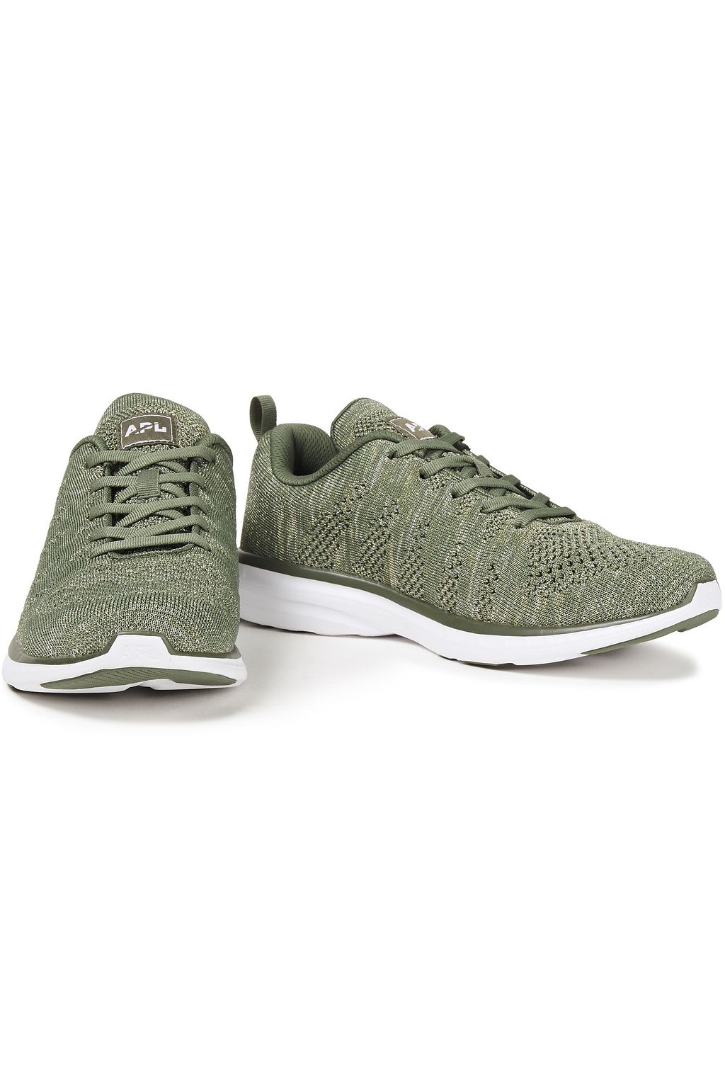 APL ATHLETIC PROPULSION LABS TechLoom Pro metallic mesh sneakers