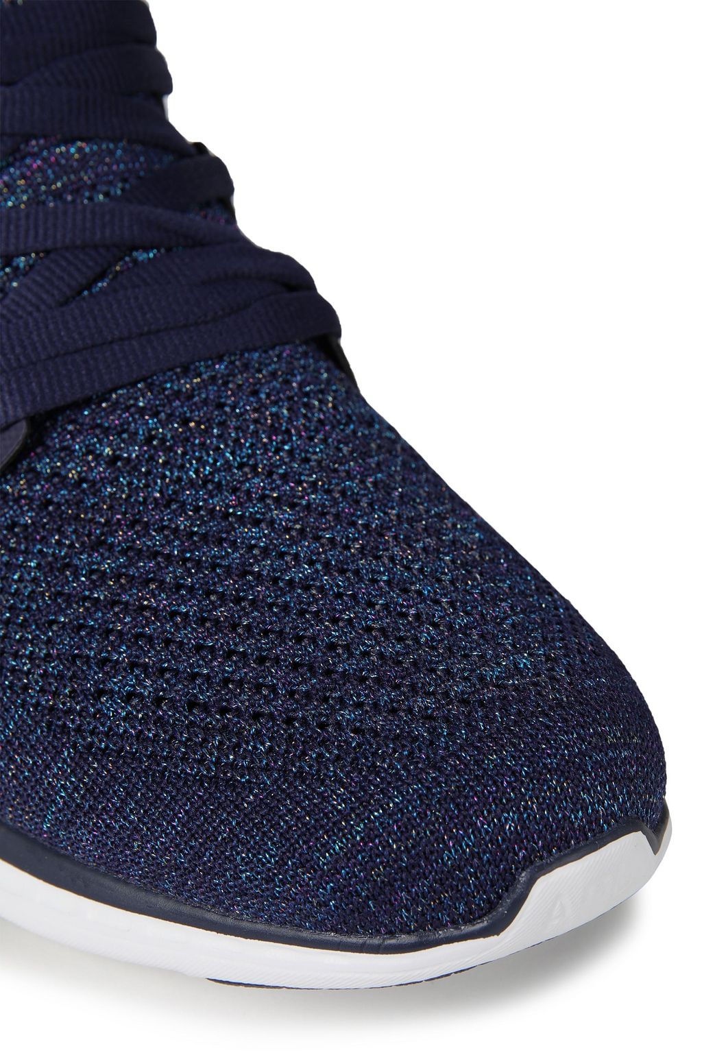APL ATHLETIC PROPULSION LABS Ascend TechLoom printed calf hair, mesh and rubber sneakers