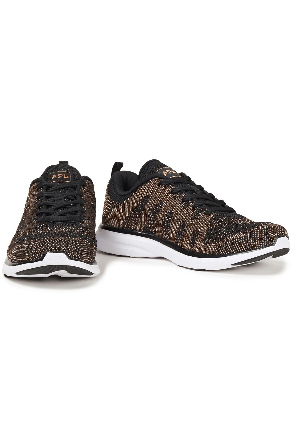 APL ATHLETIC PROPULSION LABS TechLoom Pro metallic mesh sneakers