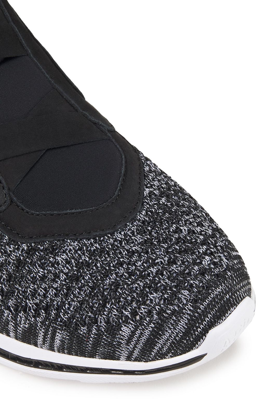 APL ATHLETIC PROPULSION LABS Suede-trimmed mélange mesh and neoprene sneakers