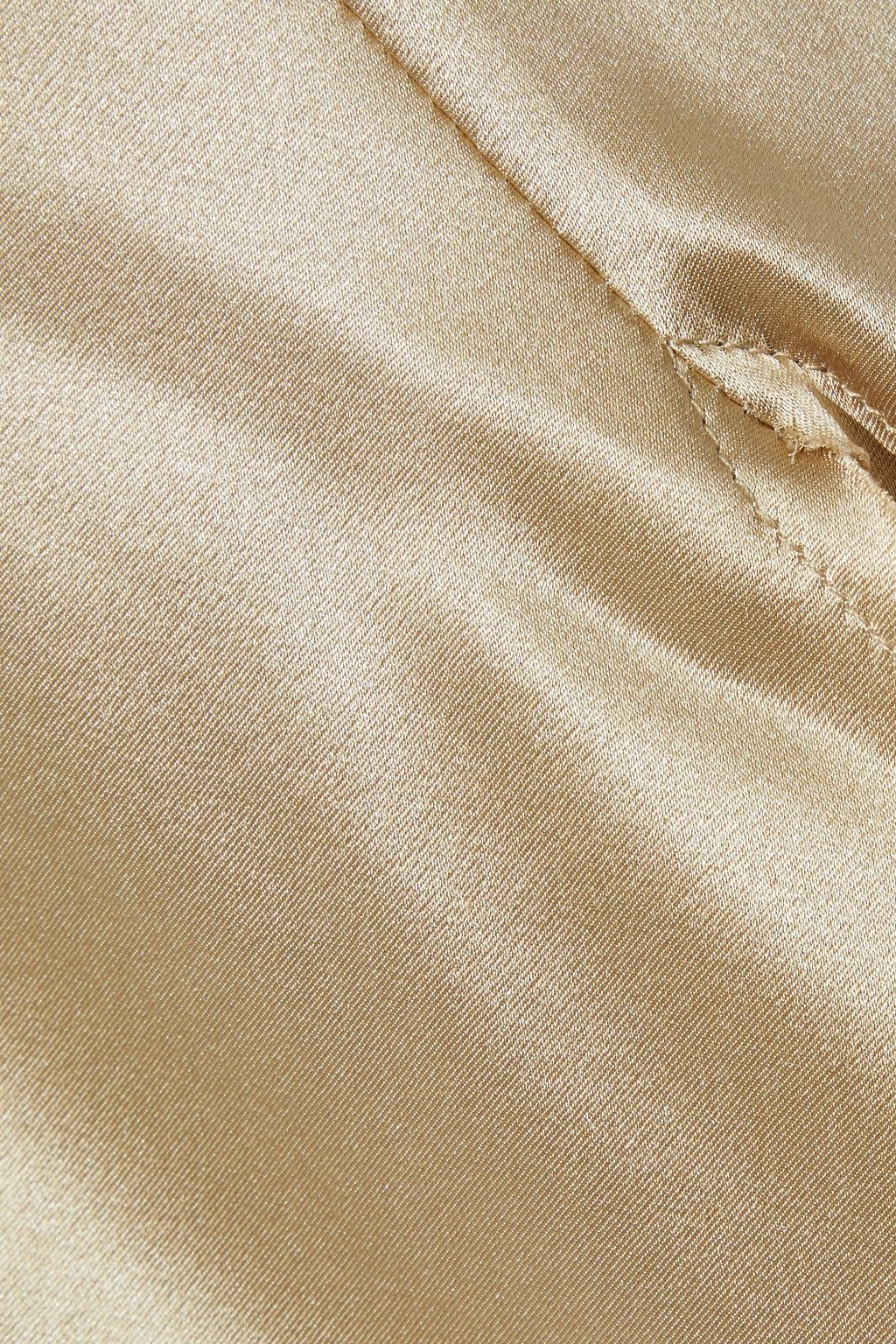 NILI LOTAN Azalea silk-satin maxi skirt