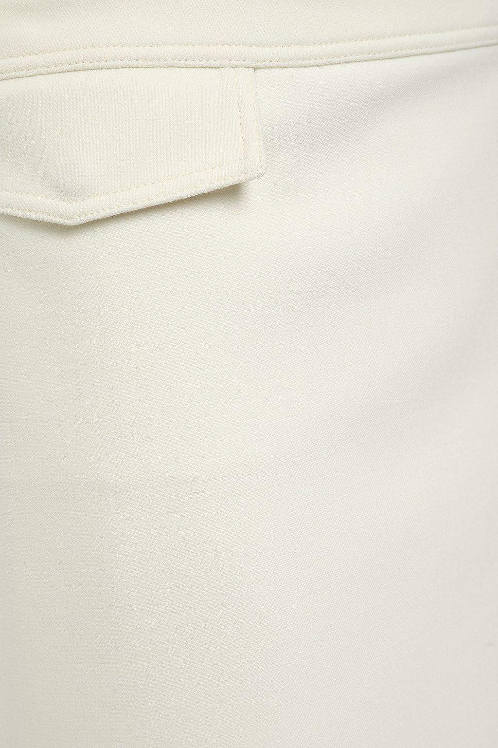 THEORY Twill mini wrap skirt