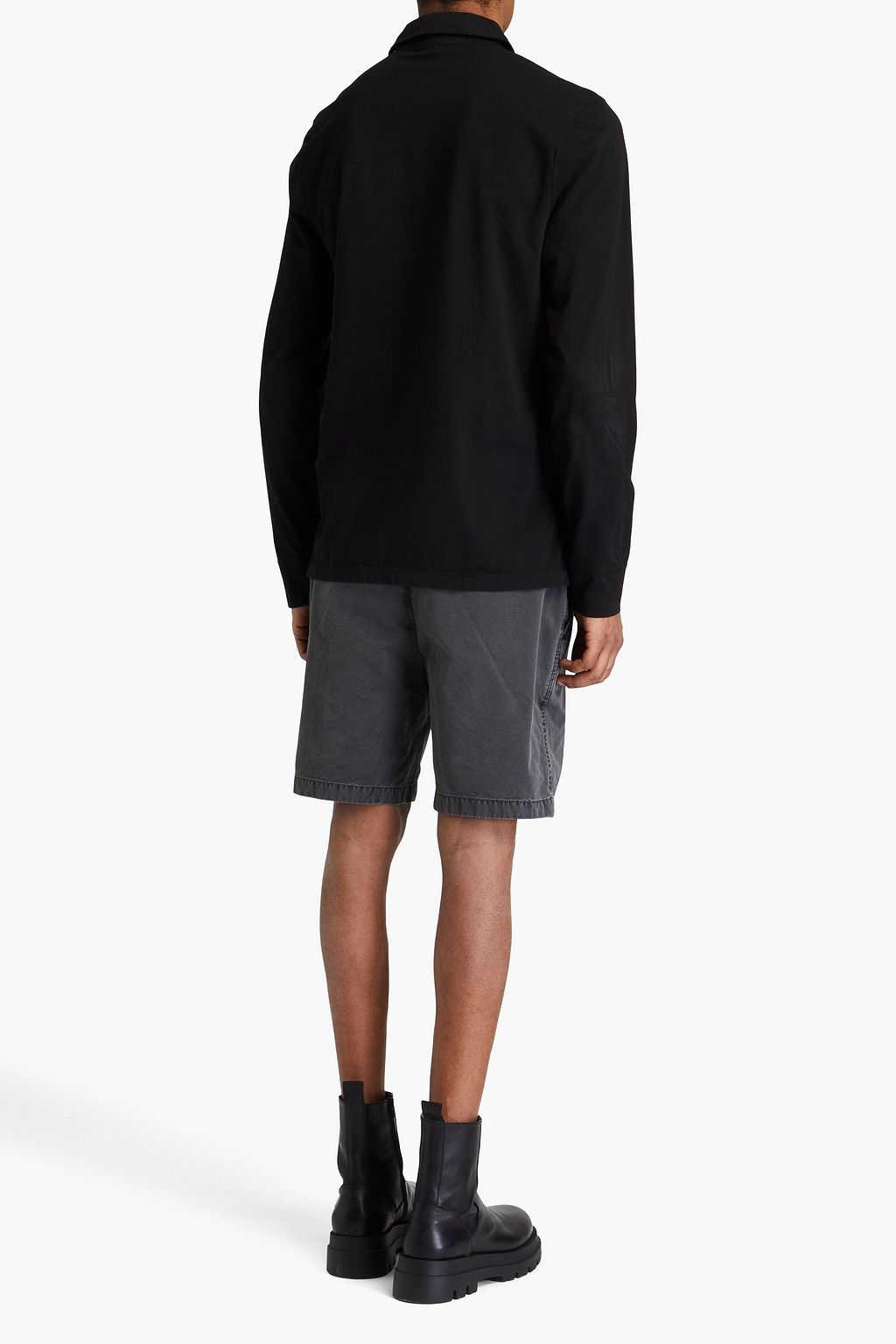 JAMES PERSE Cotton-jersey polo shirt