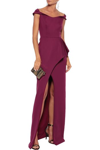 black halo padma dress