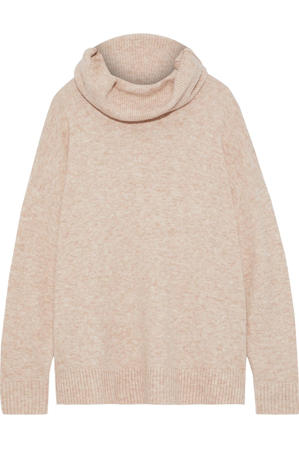 beige turtleneck sweater