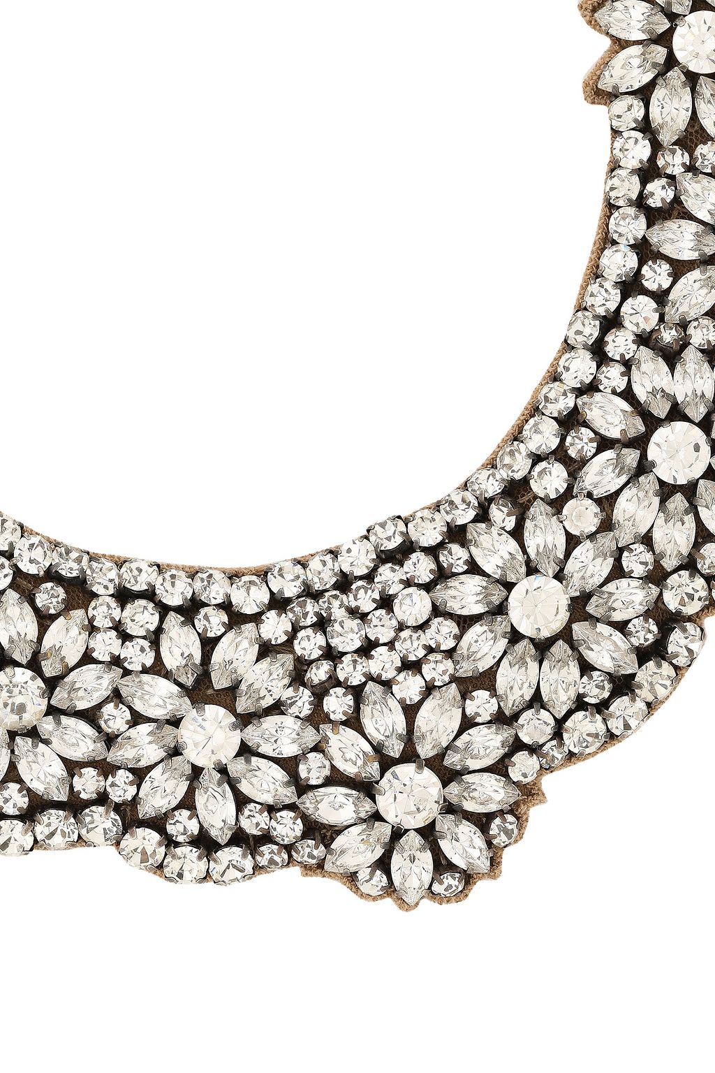 VALENTINO GARAVANI Satin and crystal necklace