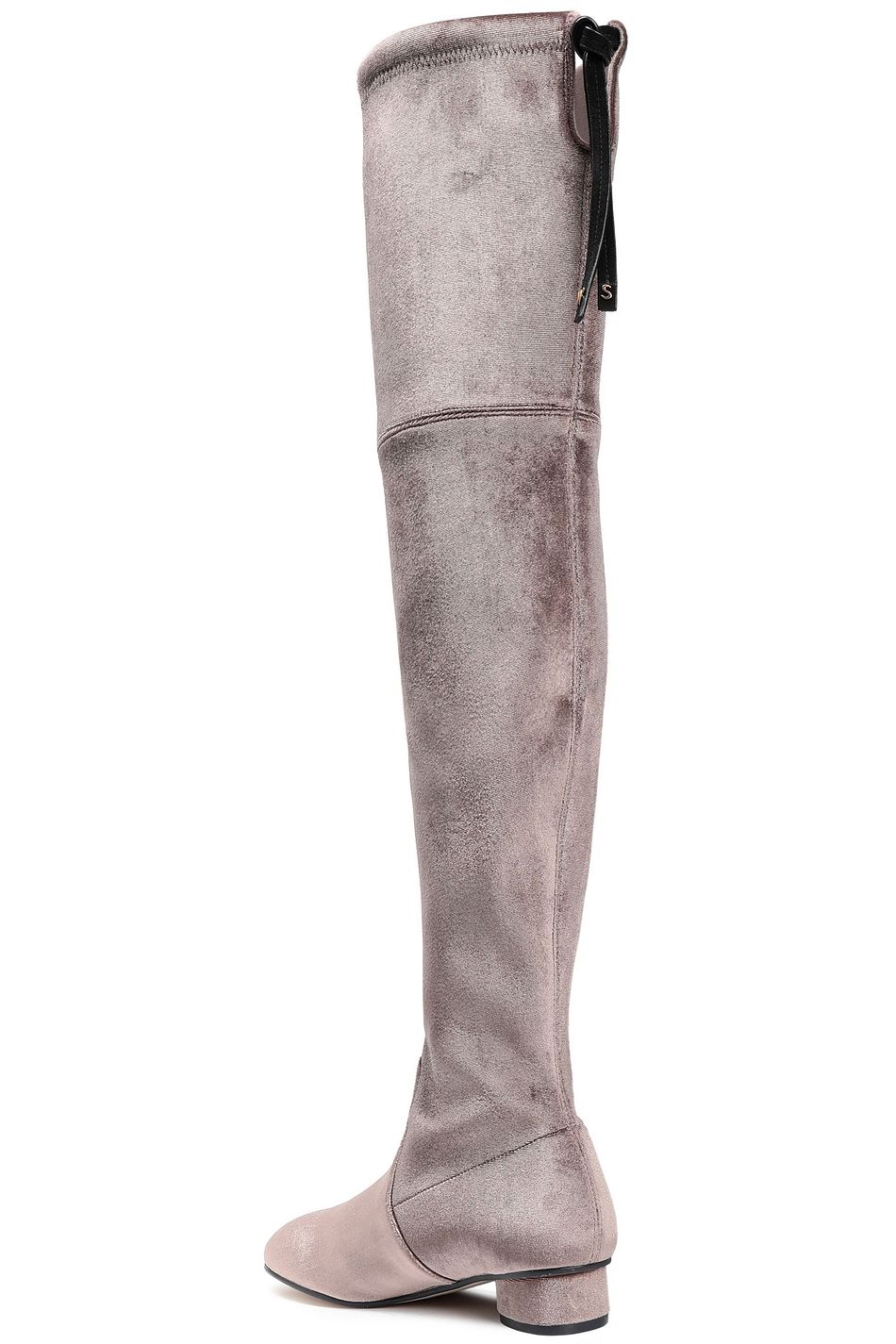 stuart weitzman velvet over the knee boots