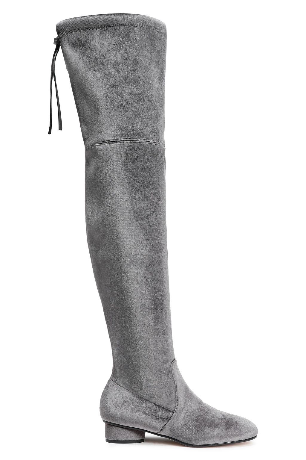 stuart weitzman gray over the knee boots