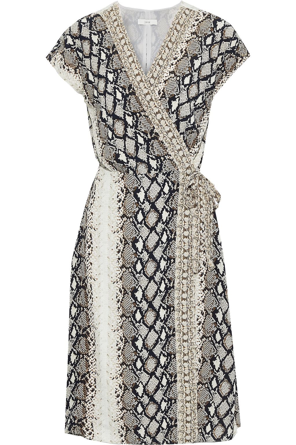 joie snake print dress