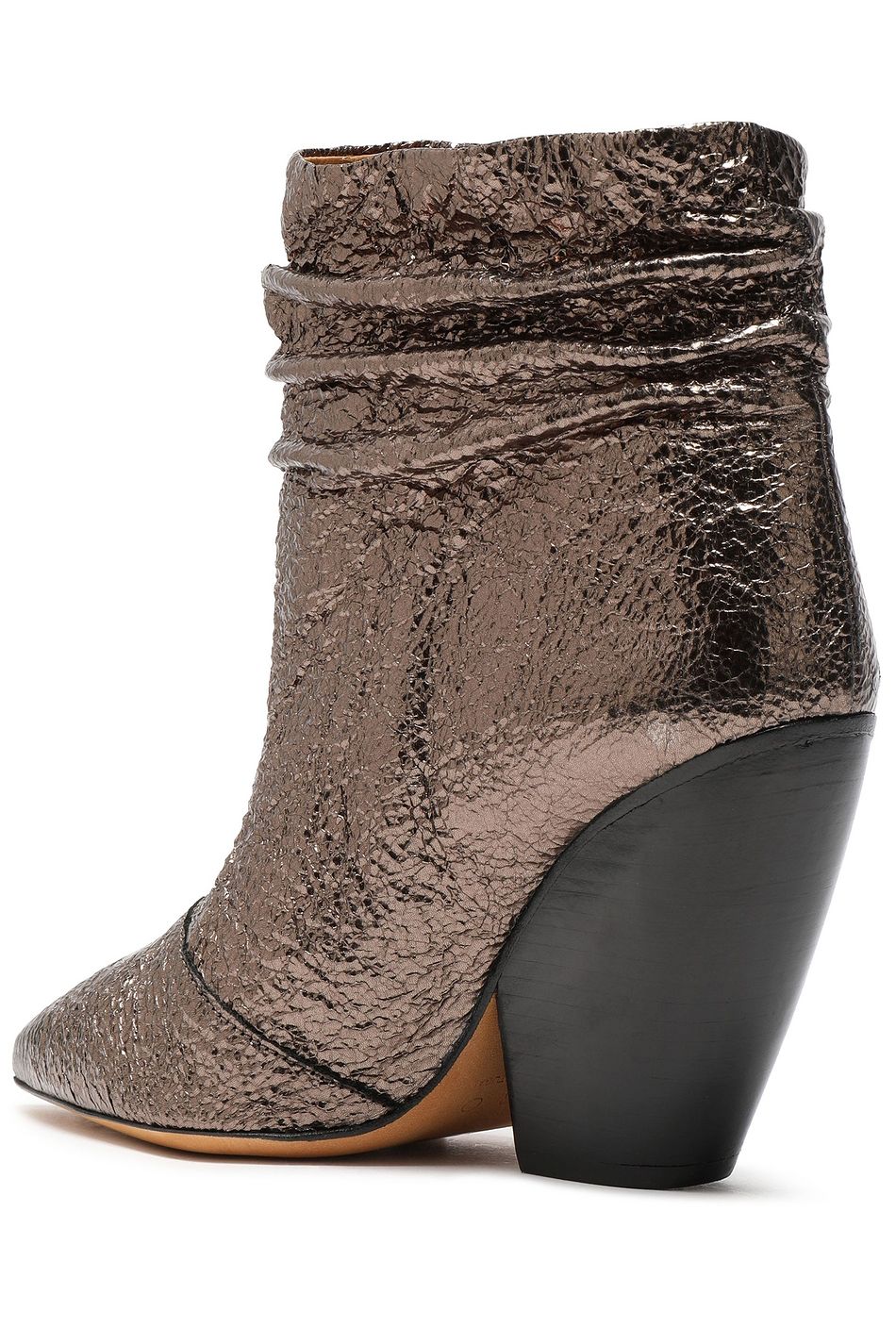 cheap metallic boots