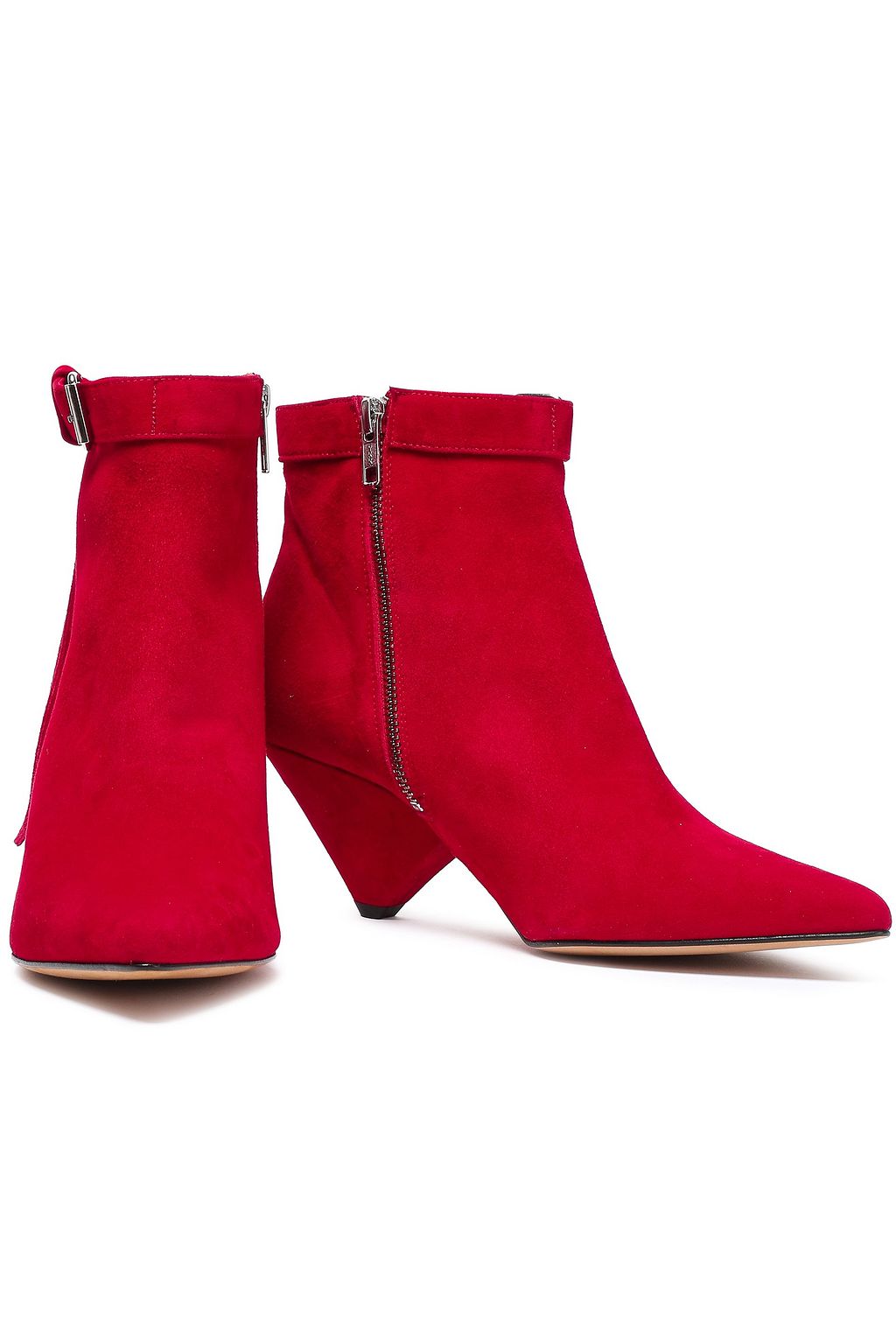 IRO Buckled suede ankle boots