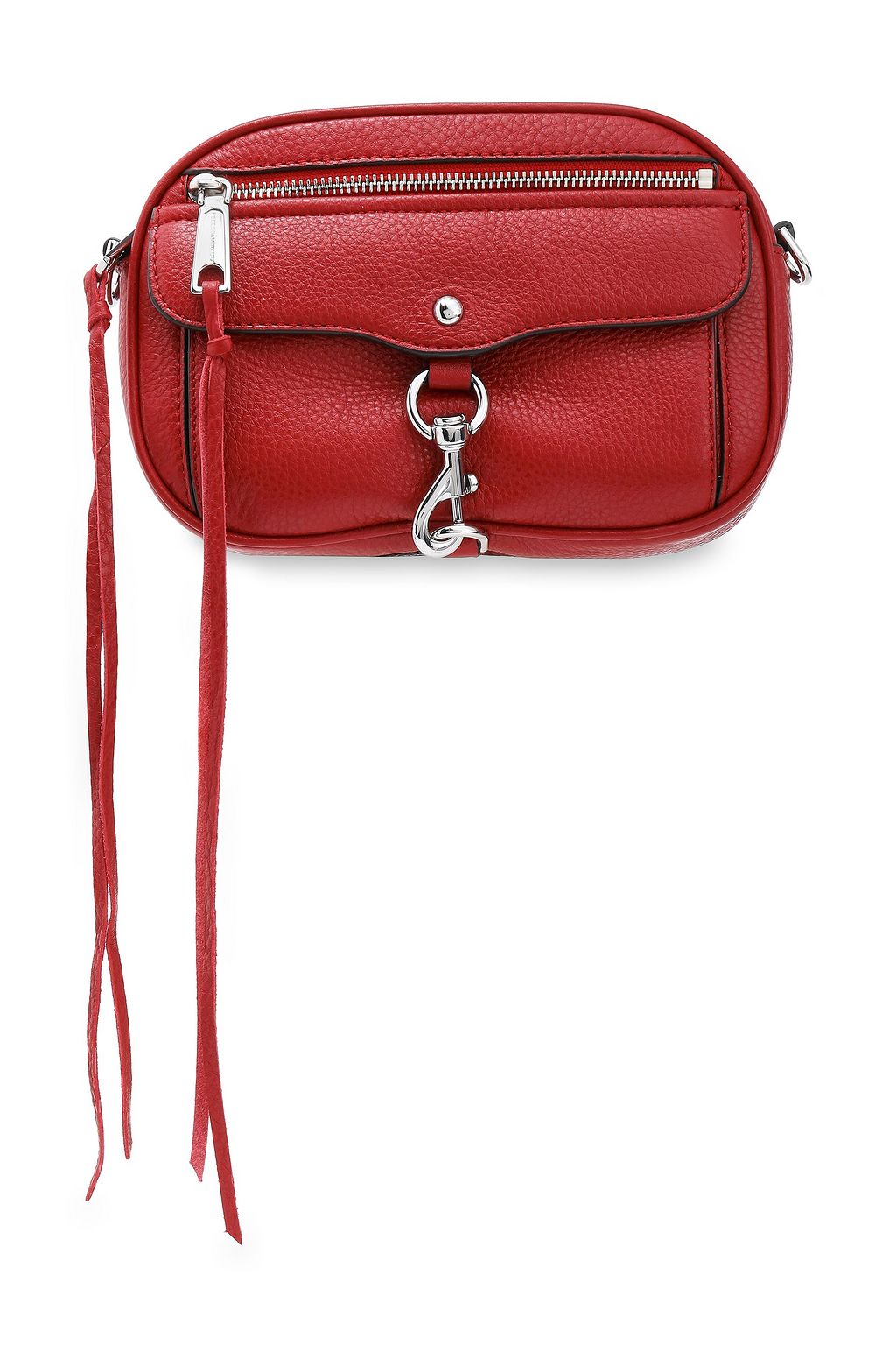 REBECCA MINKOFF Pebbled-leather shoulder bag