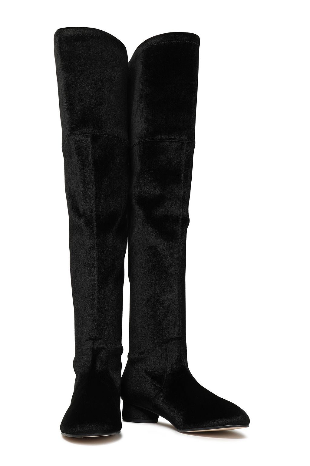 STUART WEITZMAN Velvet over-the-knee boots
