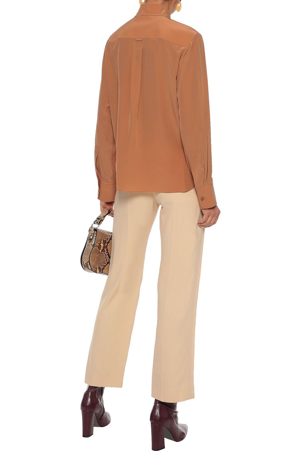 CHLOÉ Crepe straight-leg pants