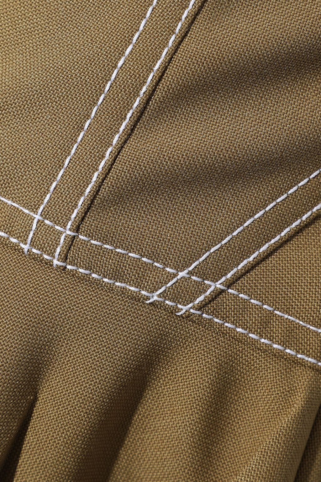 CHLOÉ Flared woven mini skirt