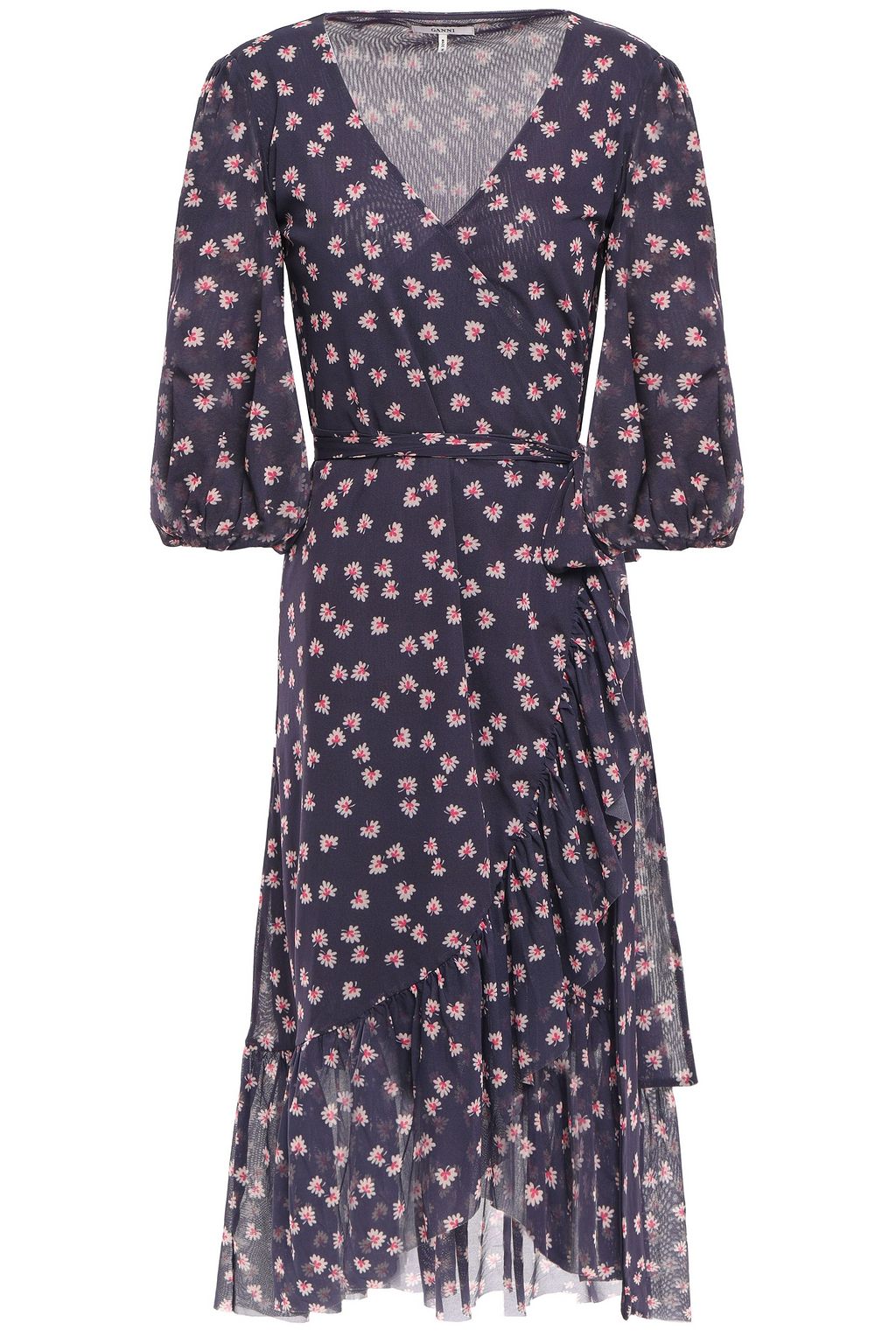 tilden mesh wrap skirt