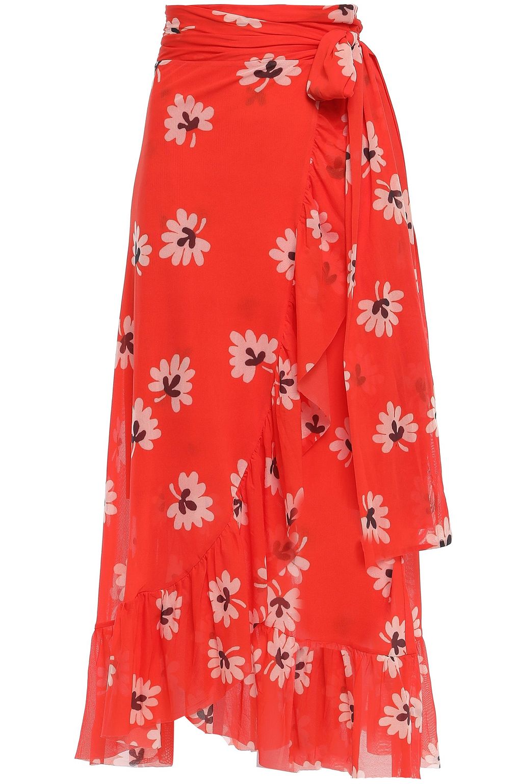 tilden mesh wrap skirt