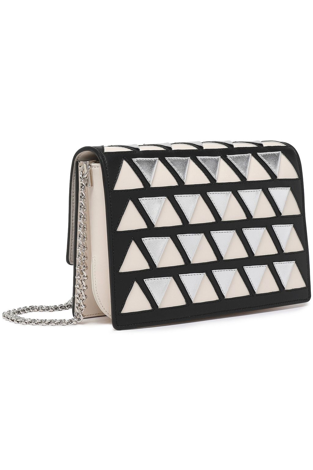 ROGER VIVIER メタリックアップリケ付き ショルダーバッグ