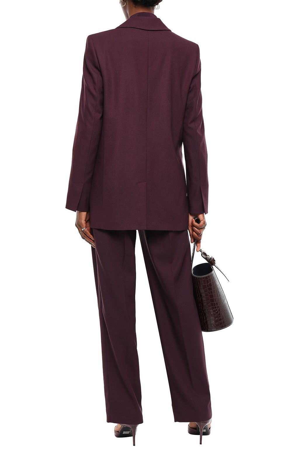VICTORIA, VICTORIA BECKHAM Wool-blend blazer