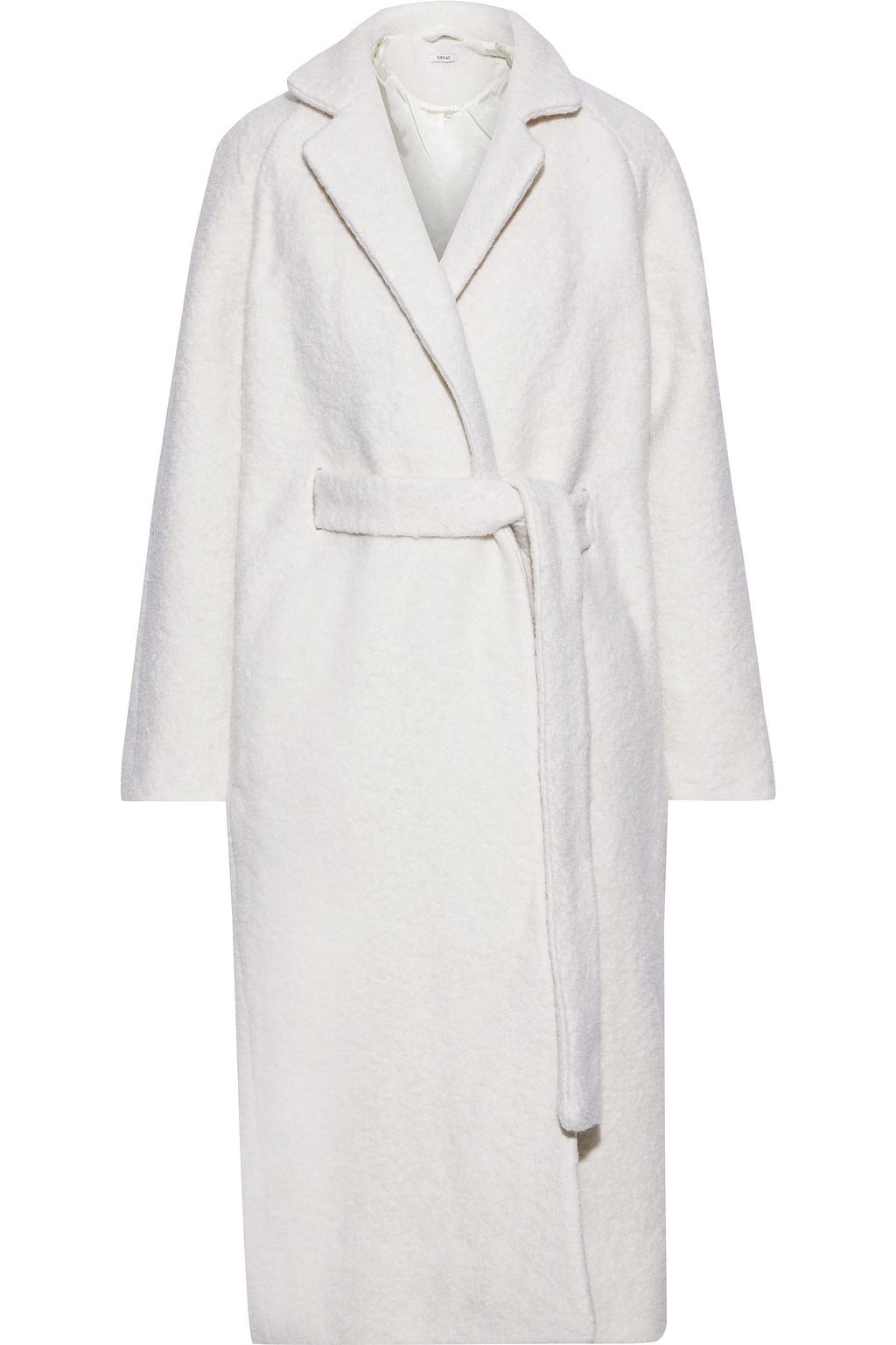 ganni boucle wool jacket