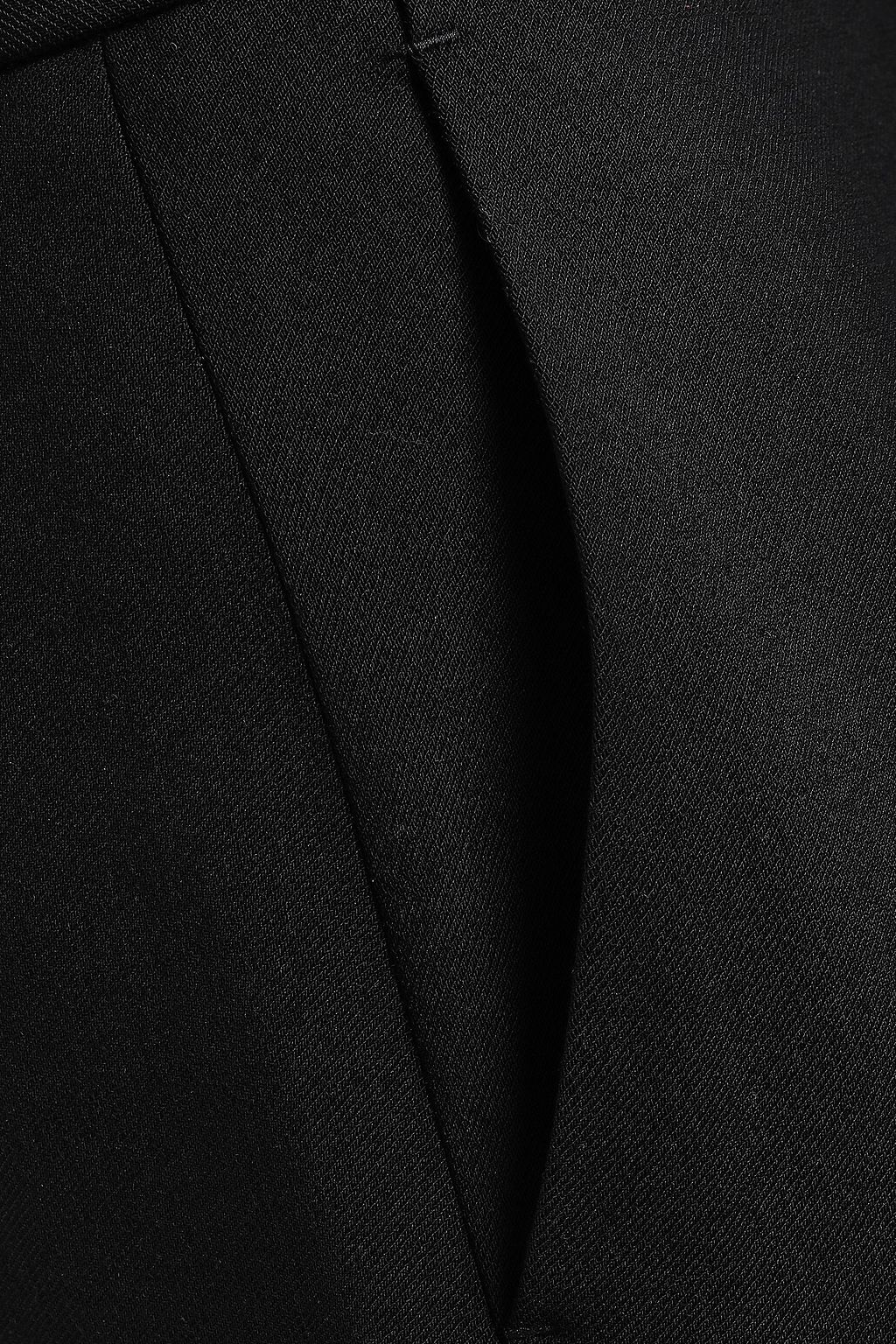 VICTORIA, VICTORIA BECKHAM Twill wide-leg pants