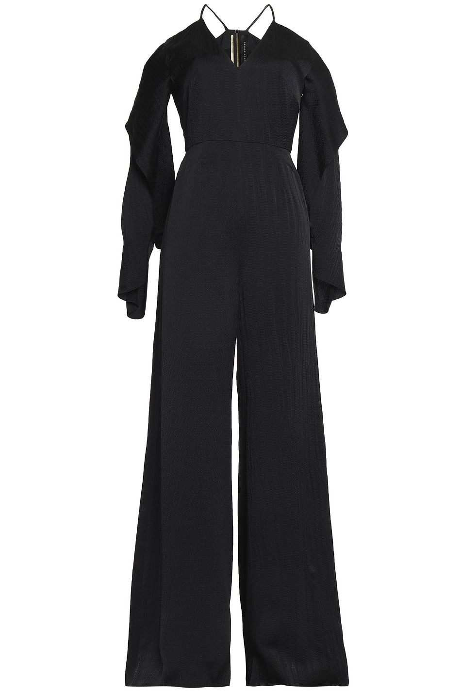 cold shoulder wide leg jumpsuit