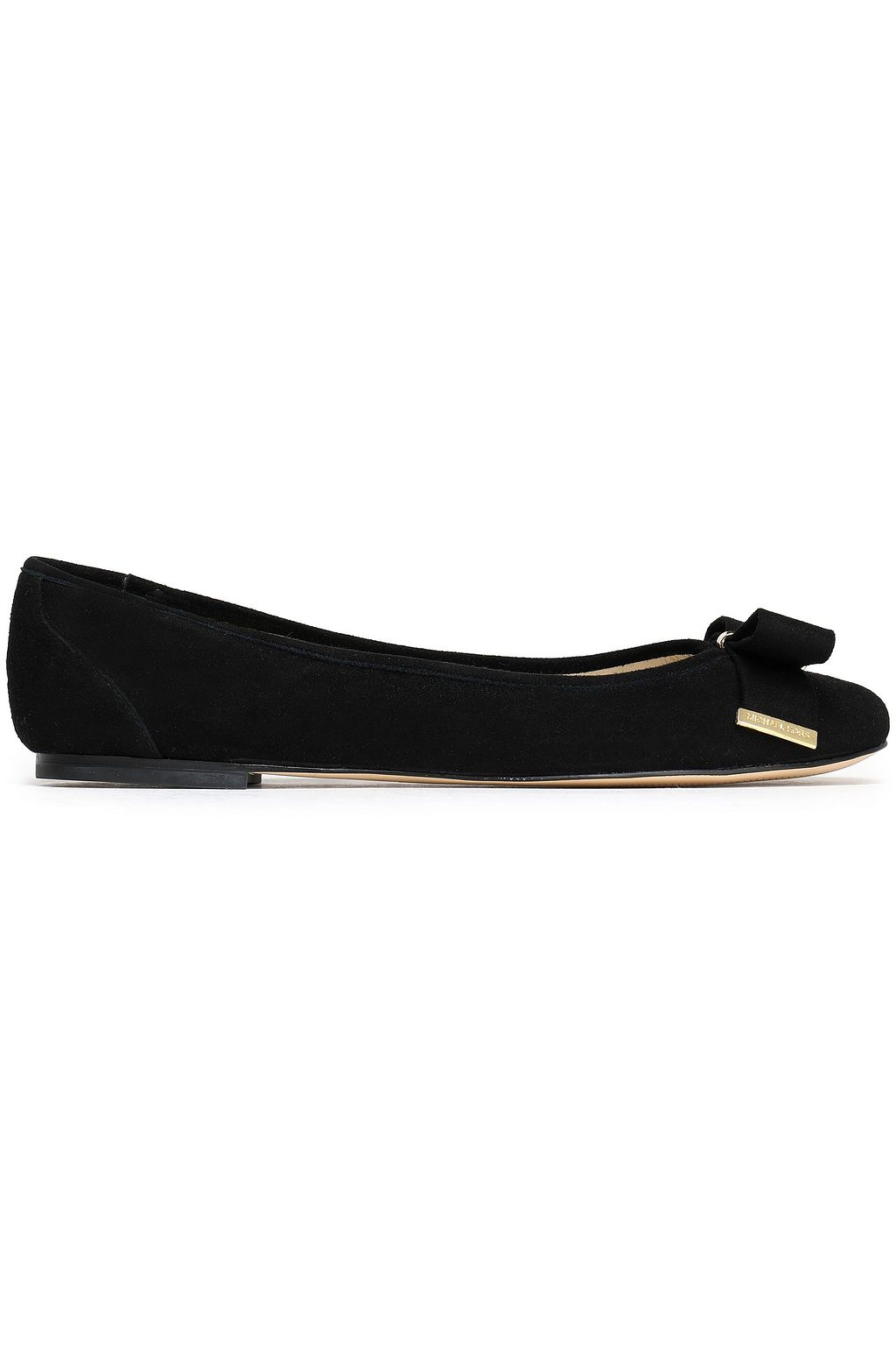 michael kors black suede flats