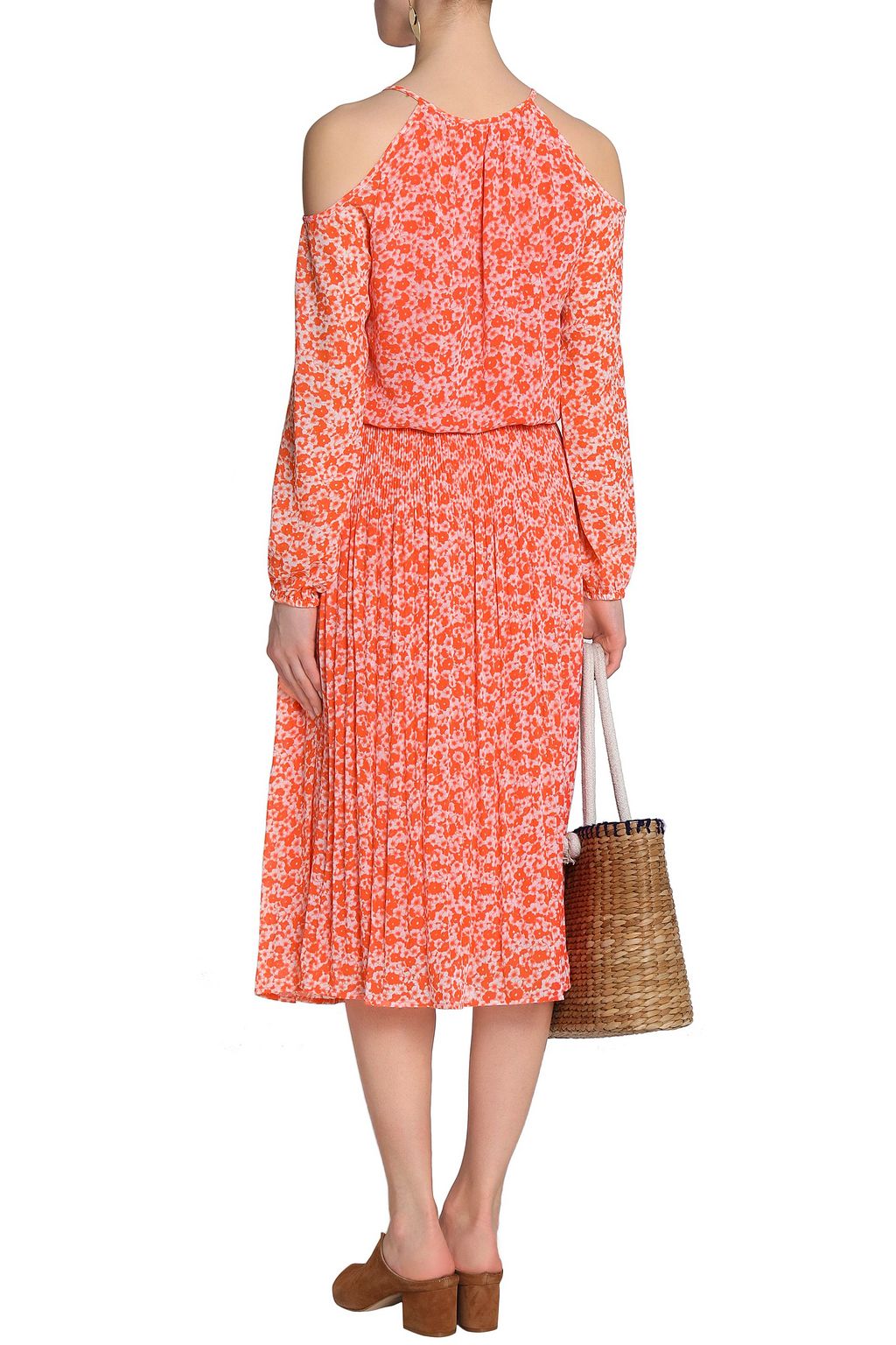 michael kors orange dress