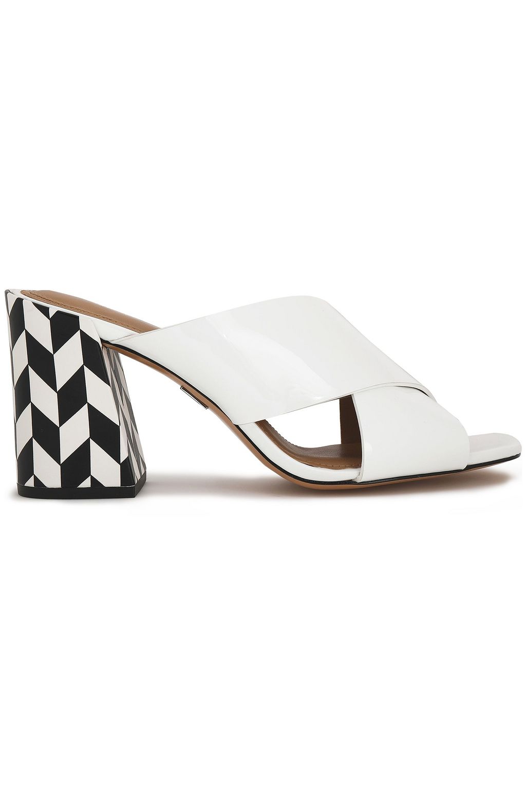 michael kors white mules
