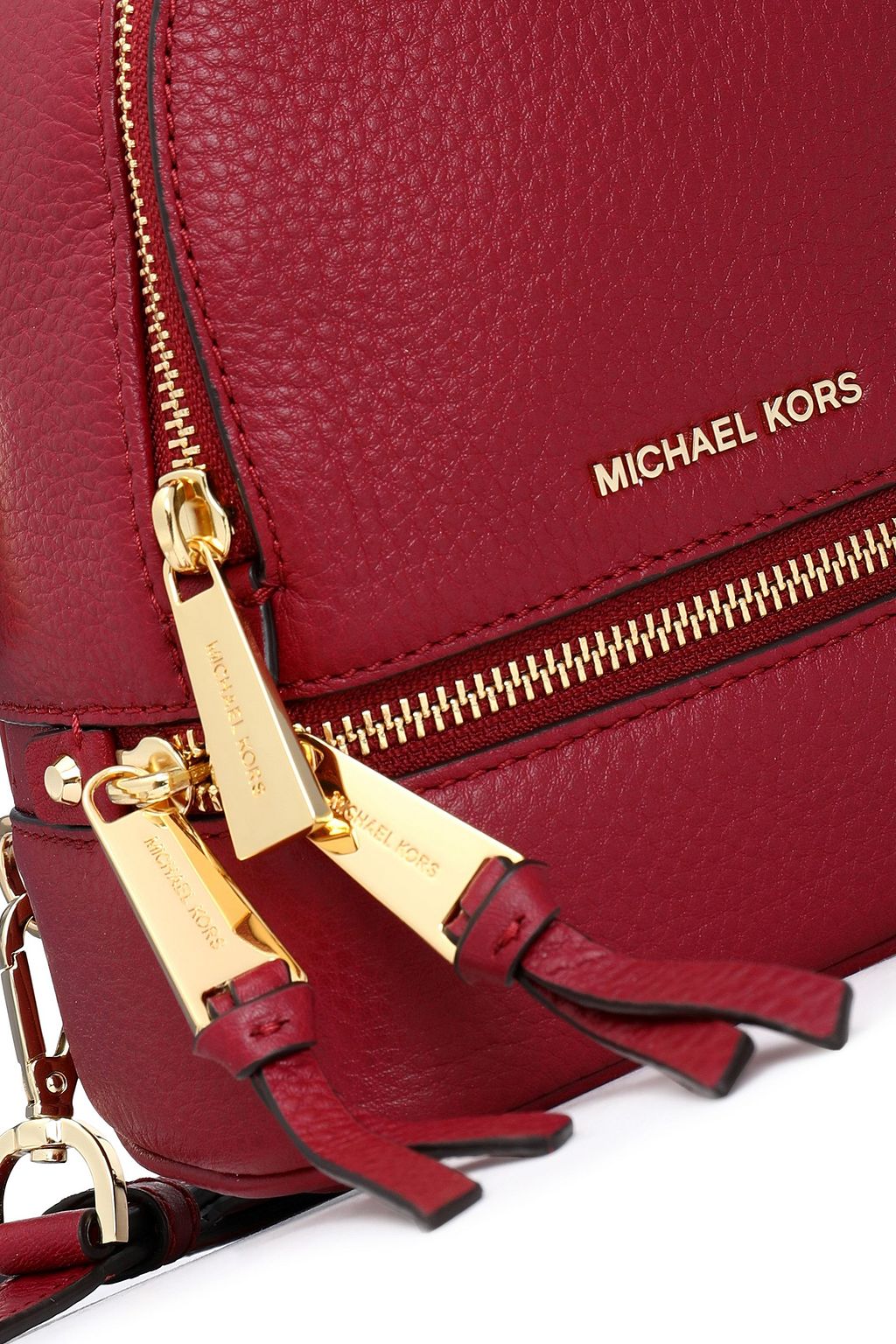 MICHAEL MICHAEL KORS Pebbled-leather backpack