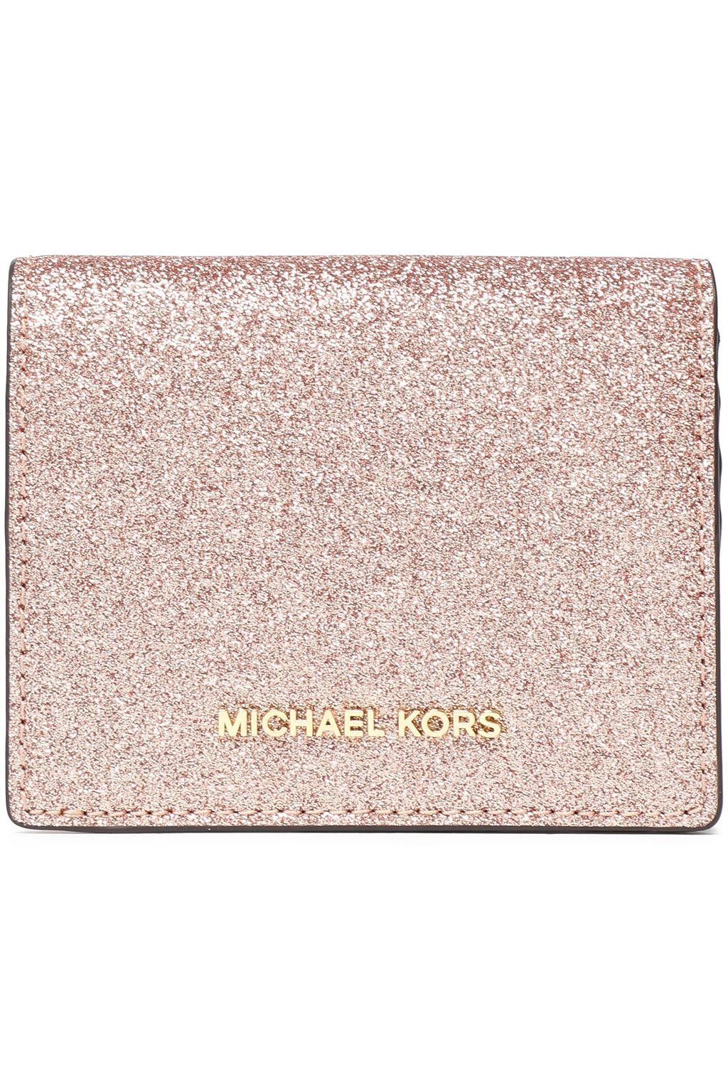 michael kors rose gold wallet