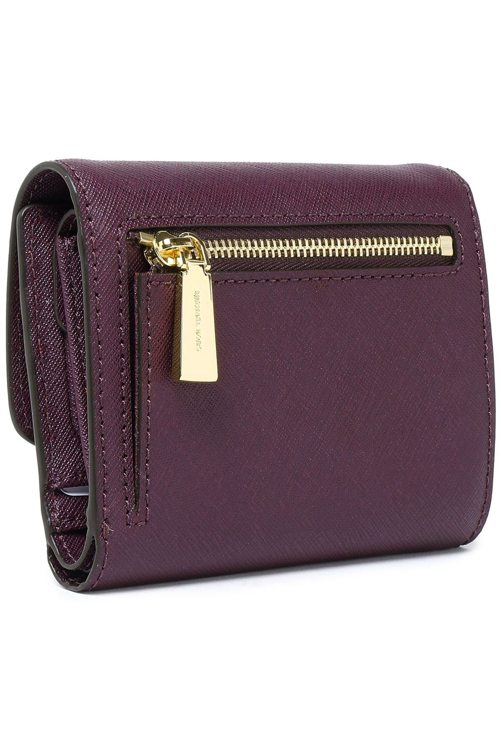 MICHAEL MICHAEL KORS Textured-leather wallet