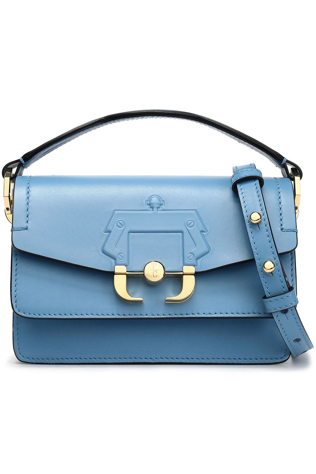 PAULA CADEMARTORI Embossed leather shoulder bag