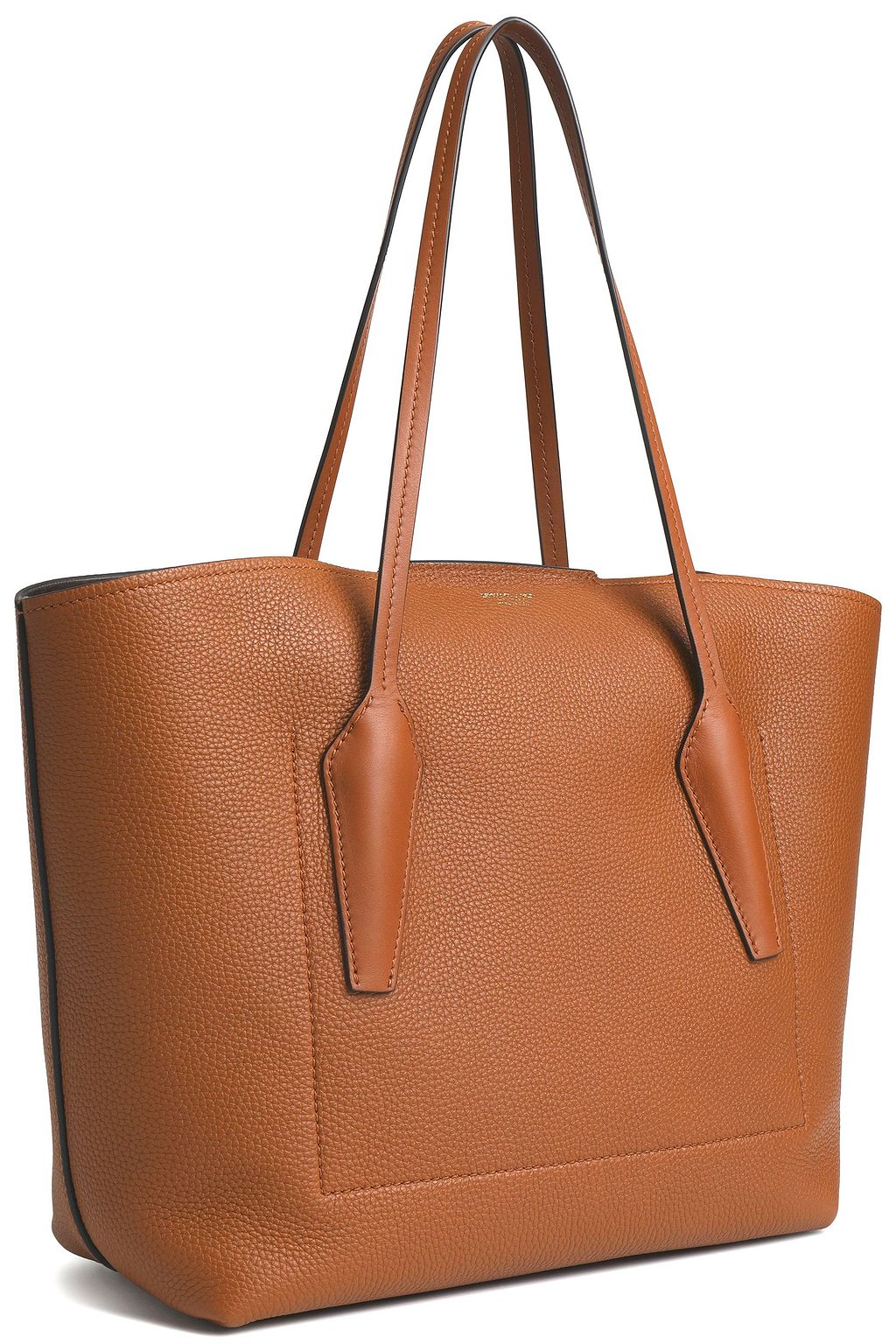MICHAEL KORS COLLECTION Bancroft smooth and pebbled-leather tote