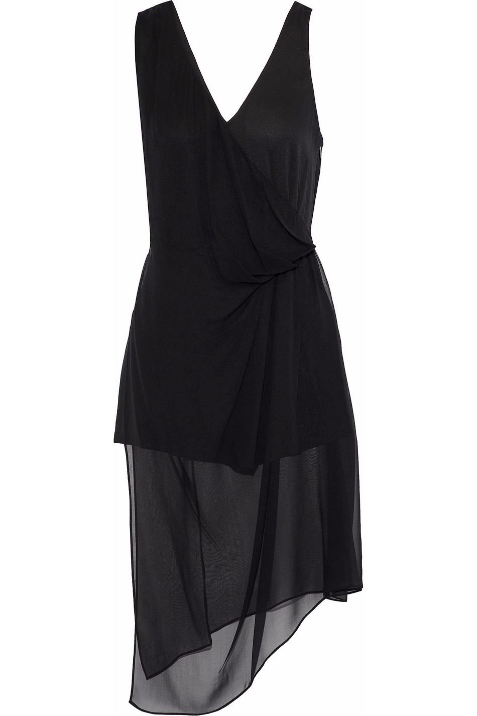 black chiffon playsuit