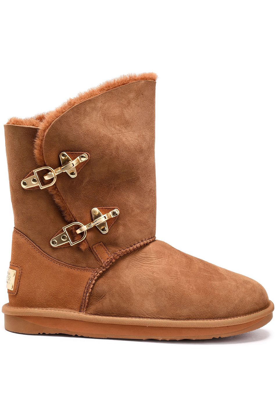 designer shearling boots