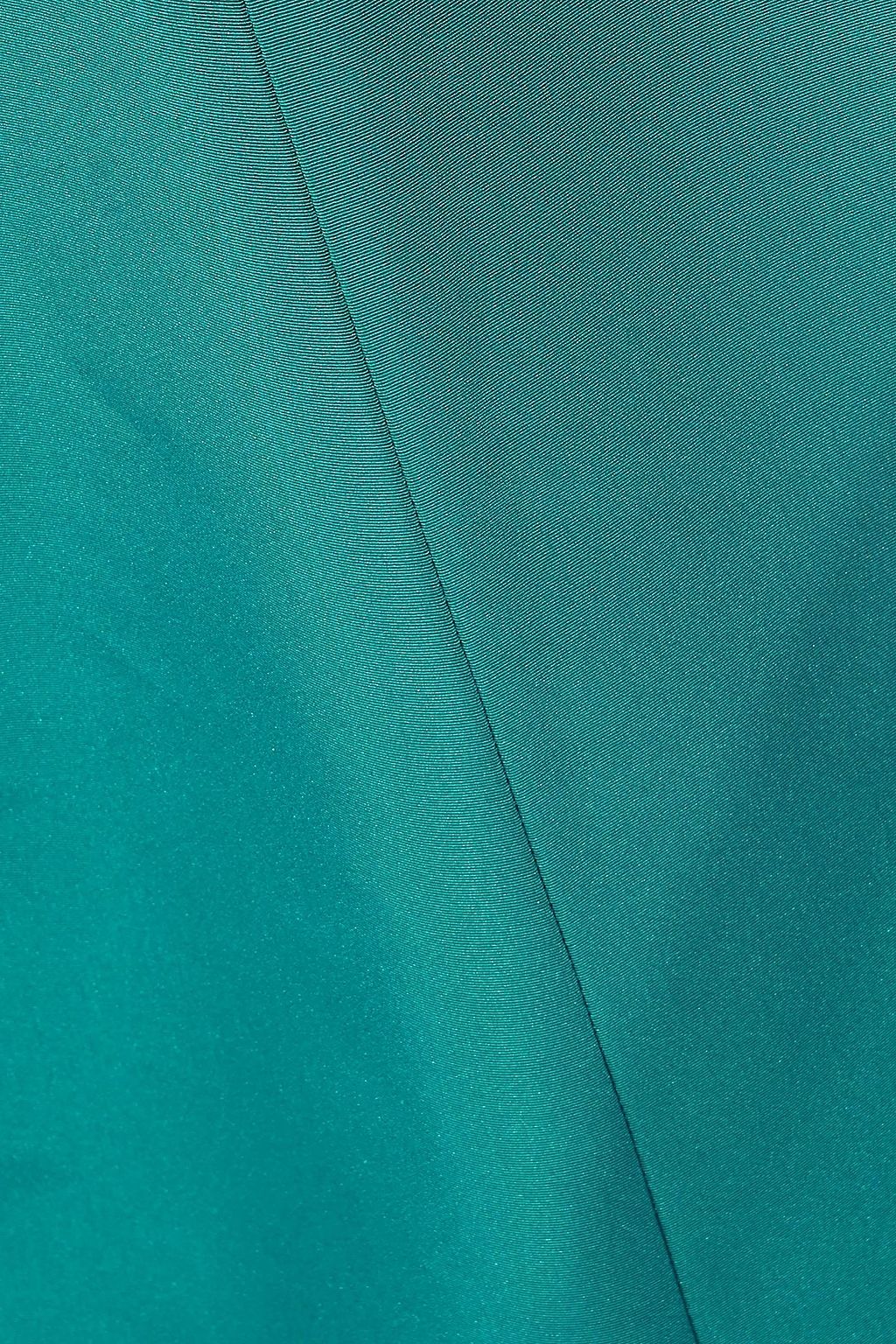 J.MENDEL Fluted silk-faille gown
