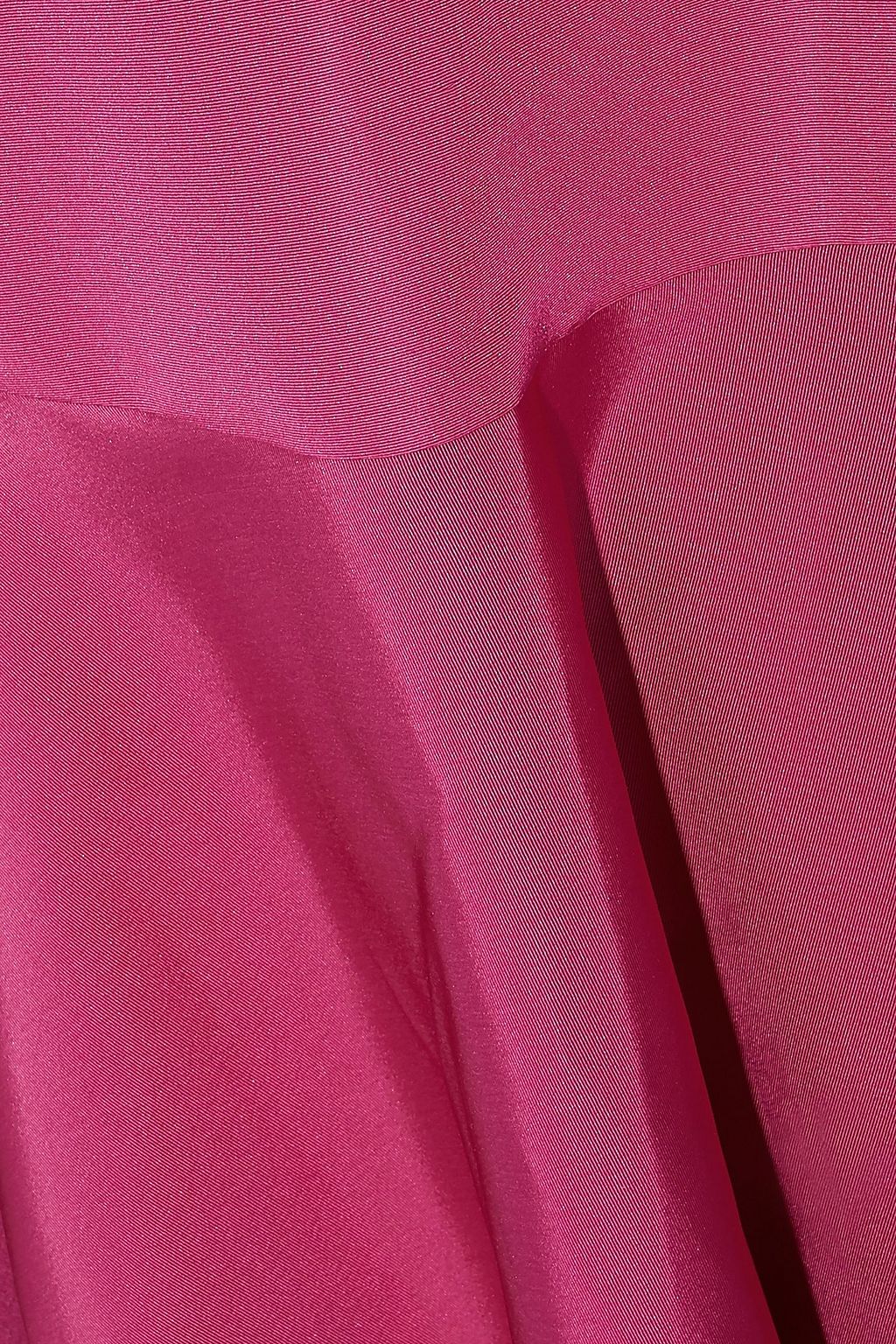 J.MENDEL Fluted metallic silk-blend cloqué gown