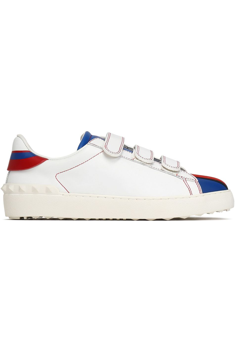 valentino garavani studded printed sneakers