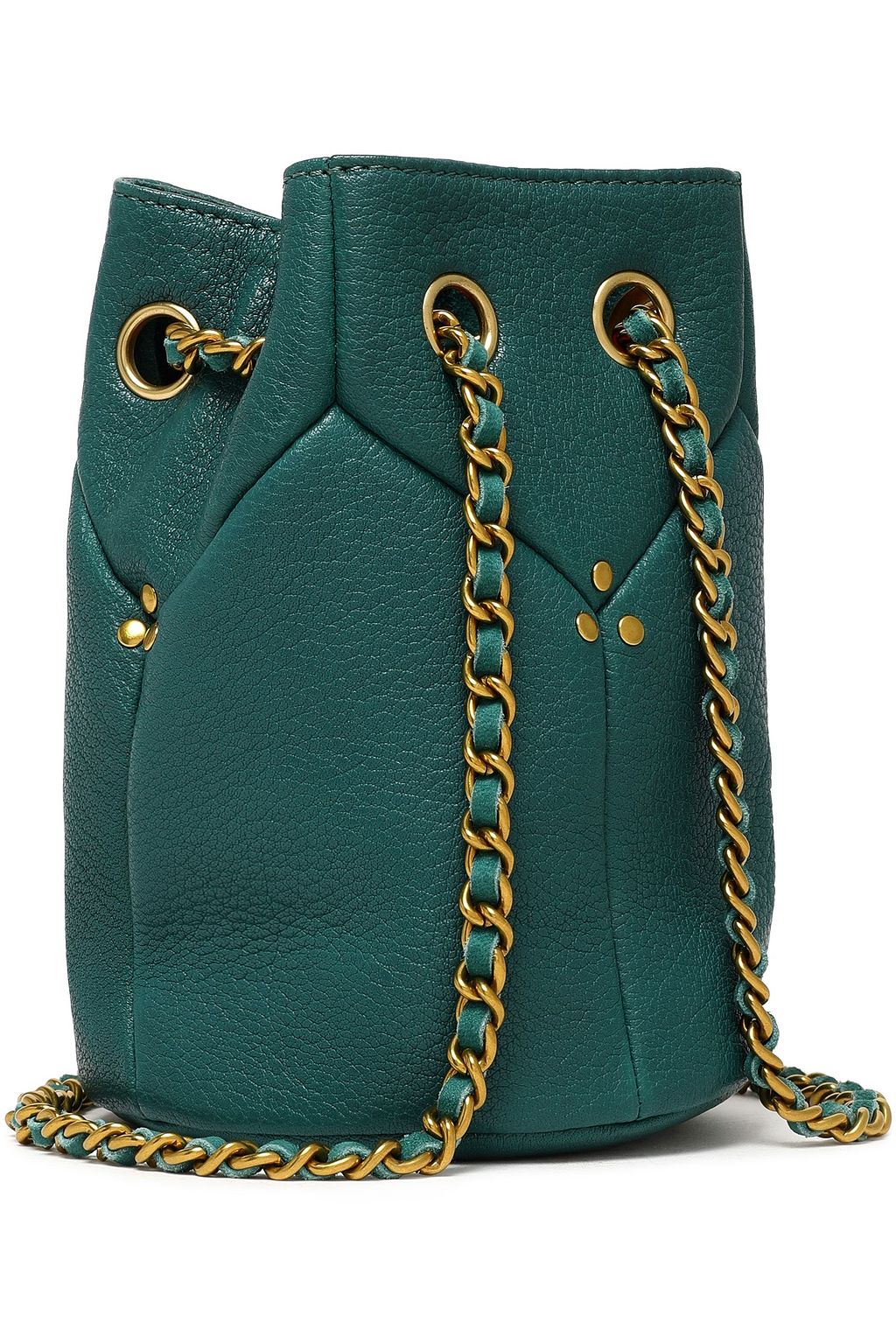 JÉRÔME DREYFUSS Textured-leather bucket bag