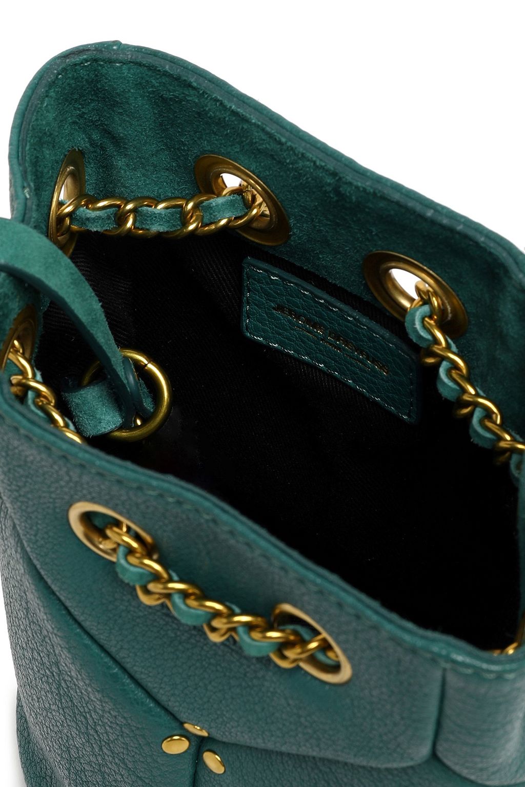 JÉRÔME DREYFUSS Textured-leather bucket bag