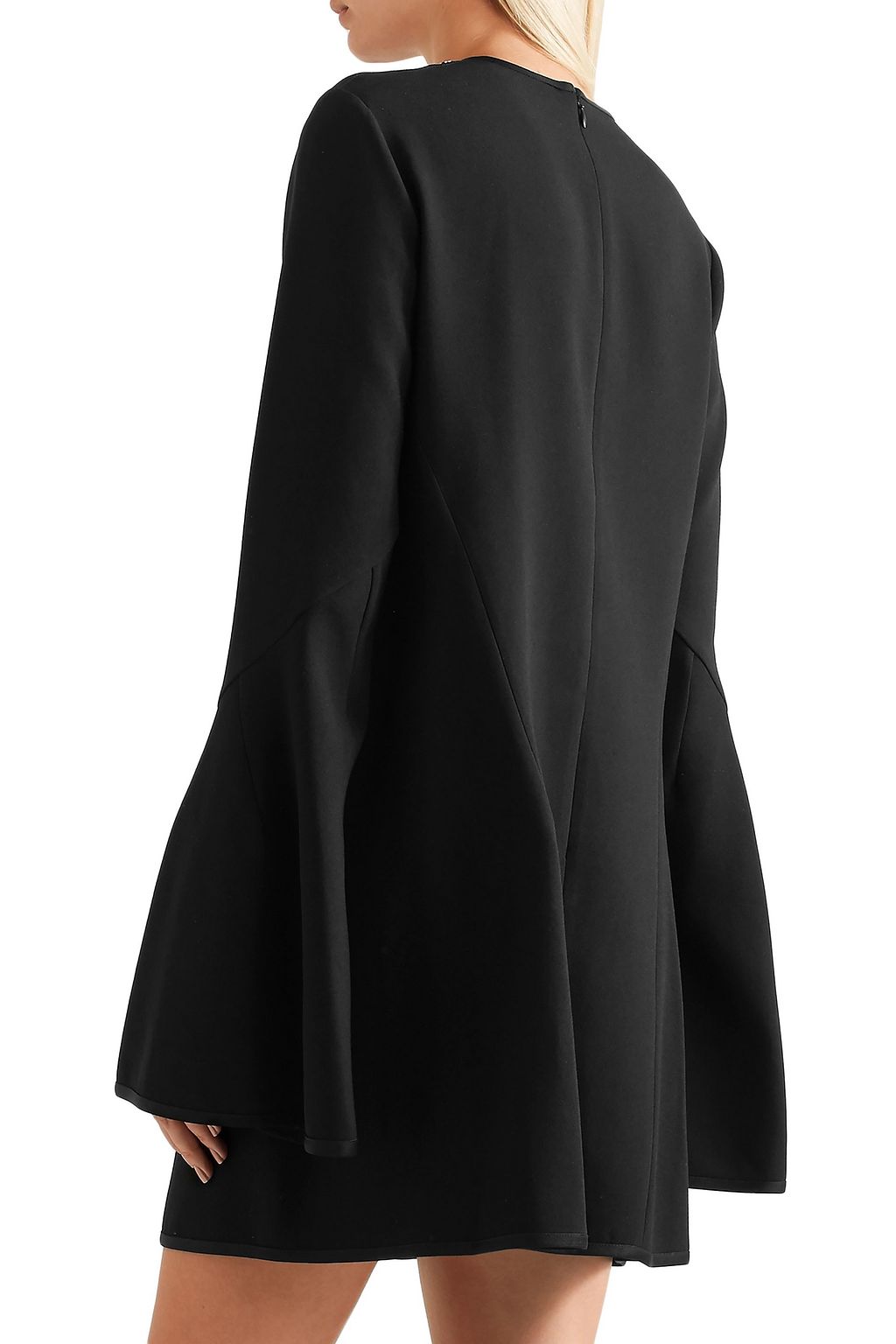 ELLERY Preacher embellished crepe mini dress